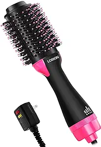 Hair Dryer Brush Blow Dryer Brush in One - 4 in 1 Hair Dryer and Styler Volumizer with Negative Ion Anti-frizz Blowout Hot Air Brush for Drying Straightening Curling Salon